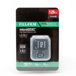 FUJIFILM MICRO 128GB + ADAPTER